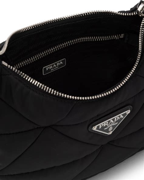 small leather handbag prada|prada padded nylon shoulder bag.